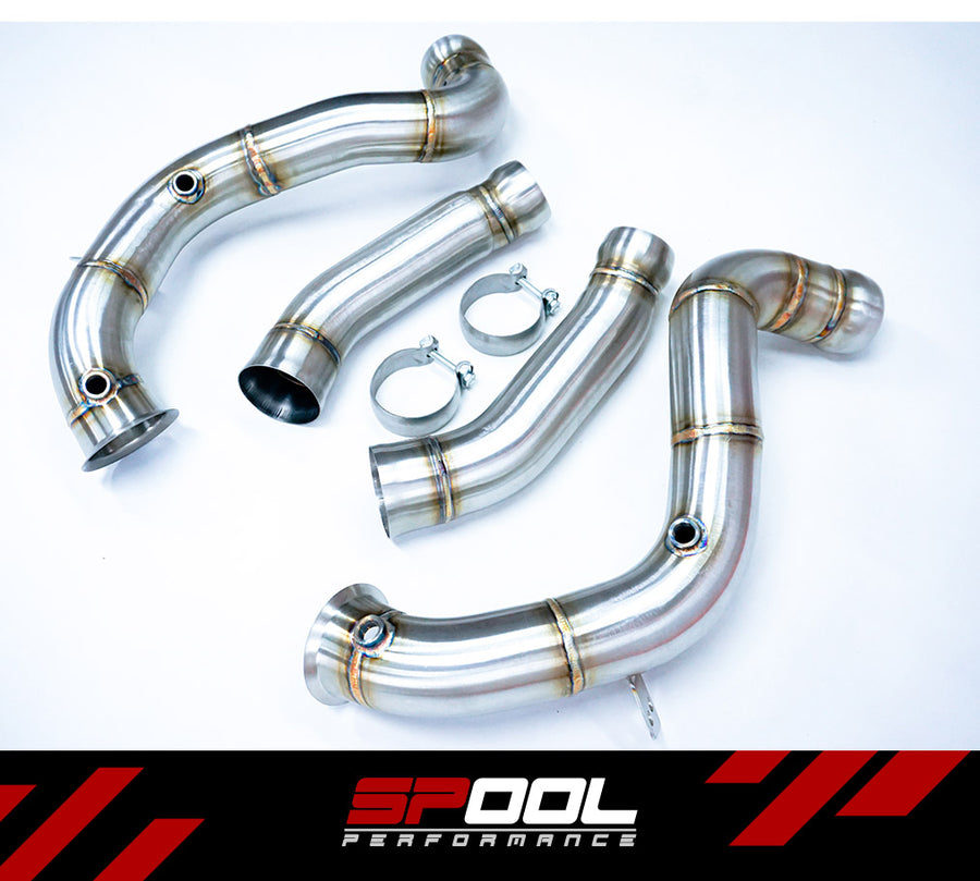 Spool AMG M177 E63 Downpipes [Upgraded Race Downpipes]