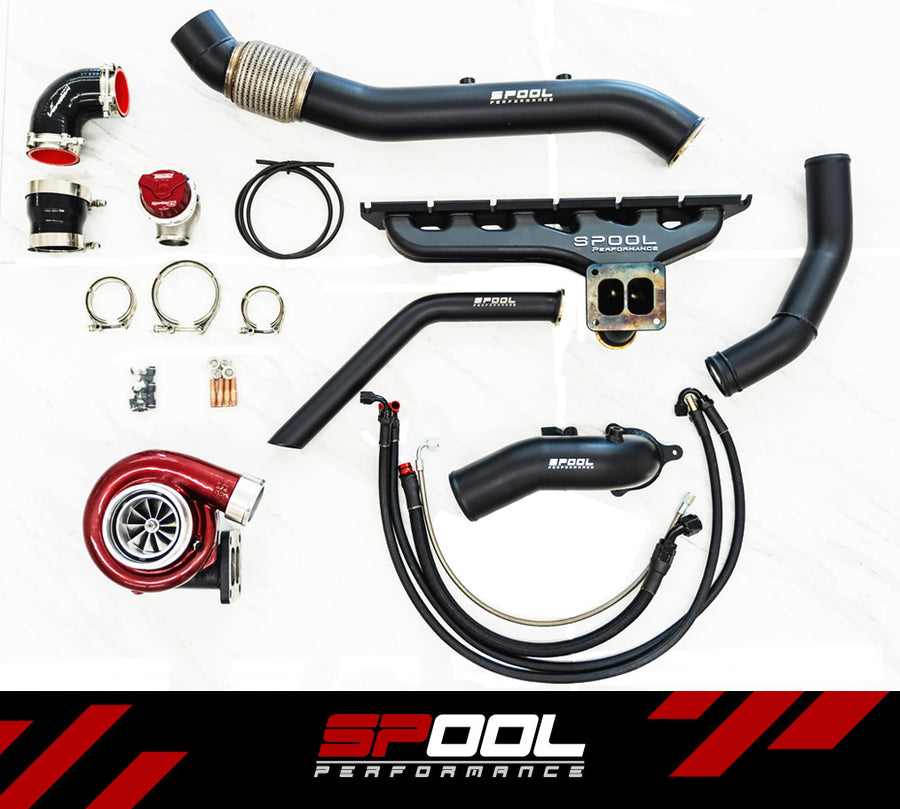 Billet Manifold Gen1 B58 Top Mount Turbocharger Kit