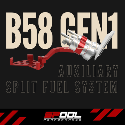 BMW B58 Gen1 Auxiliary Split Fuel System