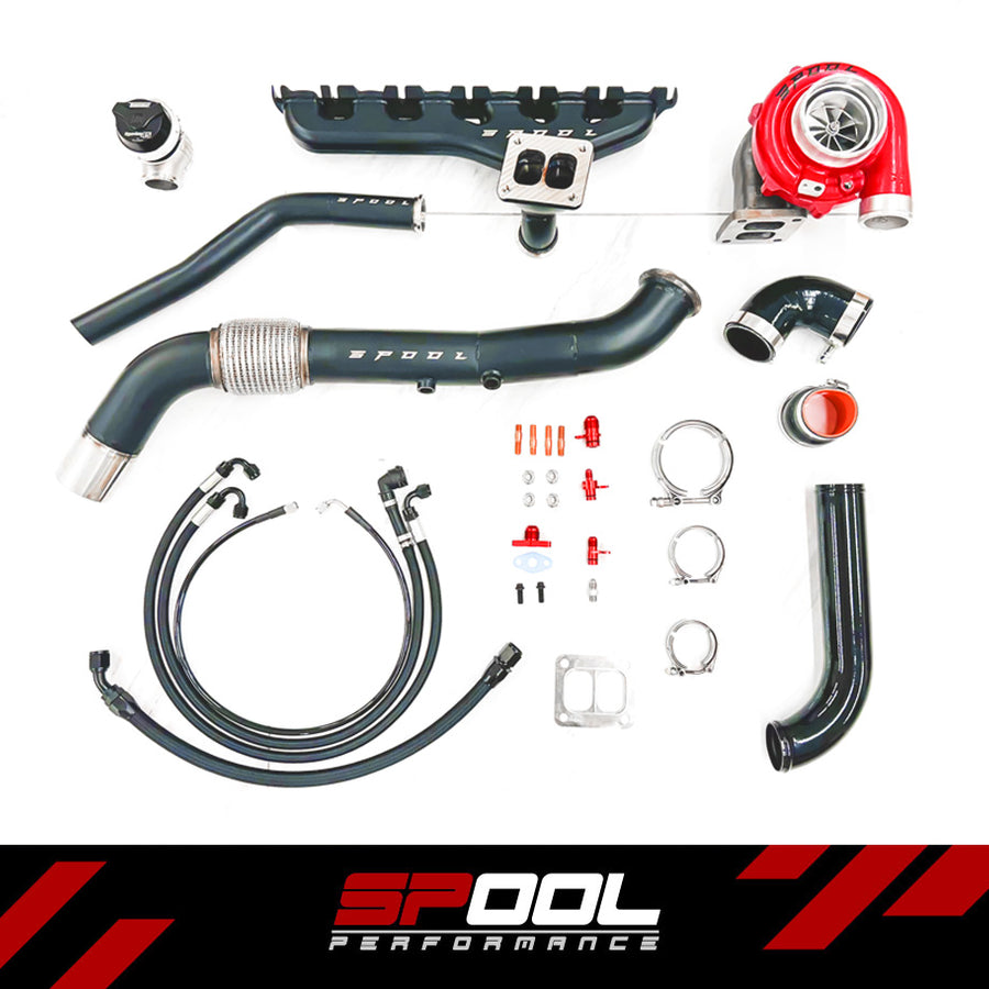 Spool Performance Billet Manifold B58 Gen 2 Top Mount Turbocharger Kit