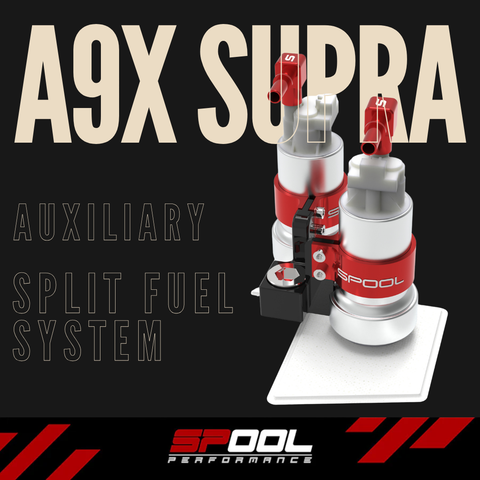 A90/ A91 Toyota Supra Auxiliary Split Fuel System – Spool Performance