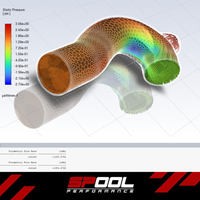 Porsche 911 Turbo 992 Turbo Inlet pipe