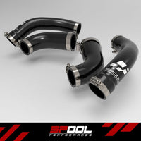 Porsche 911 Turbo 992 Intercooler Boost Pipes
