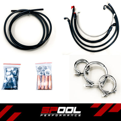 Spool Performance Billet Manifold Gen 1 B58 Top Mount Turbocharger Kit