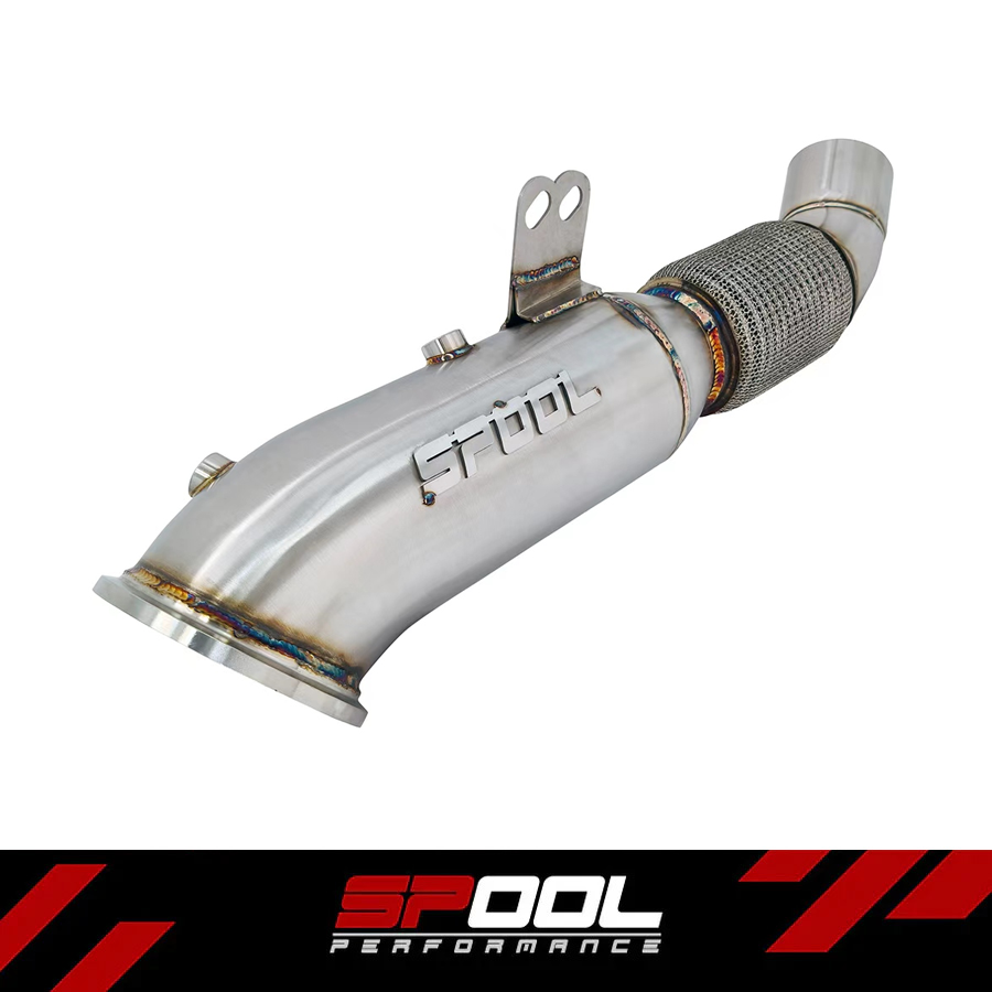 B58 Stainless Steel Downpipe Upgrade 4.5 B58 Stainless Steel Downpipe Upgrade 4.5