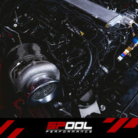 Spool Performance Billet Manifold A91 Supra 6 Port Top Mount Turbocharger Kit