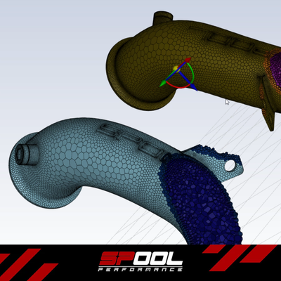 Spool AMG M177 C63 Downpipes [Upgraded Race Downpipes]