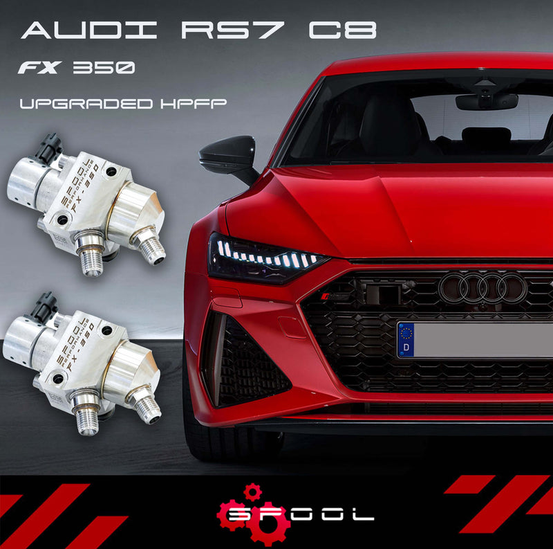 Audi C8 RS7 Sportback FX-350 Upgraded High Pressure Fuel Pump System
