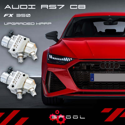 Audi C8 RS7 Sportback FX-350 Upgraded High Pressure Fuel Pump System