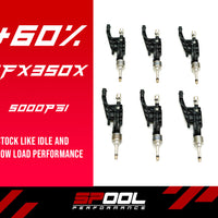 Injecteurs DI améliorés A90/ A91 Supra IFX350 Gen2 B58 Stage 1 + 30 % 