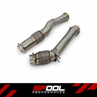 Spool BMW X3M & X4M S58 F97 F98 Race Downpipes