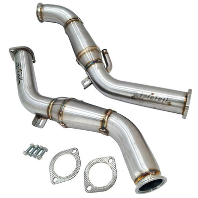 Spool VR30DTT Full 4 Inch Downpipes Upgrade [Race Downpipes] | Infiniti Q50 Q60 RZ34 [VR30]