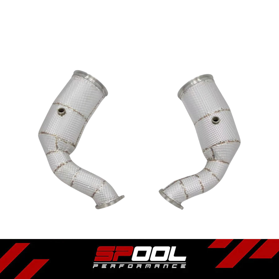SPOOL Race Porsche 9YA.1 Cayenne S 2.9TT Catless Downpipe