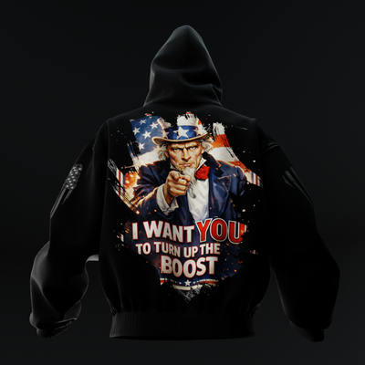 Spool Racewear – Turn Up The Boost Premium Hoodie