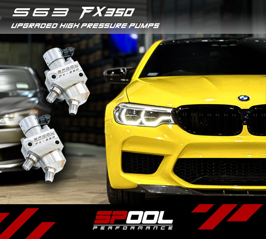 Spool FX-350 Upgraded High Pressure Fuel Pumps [S63 Gen 2]