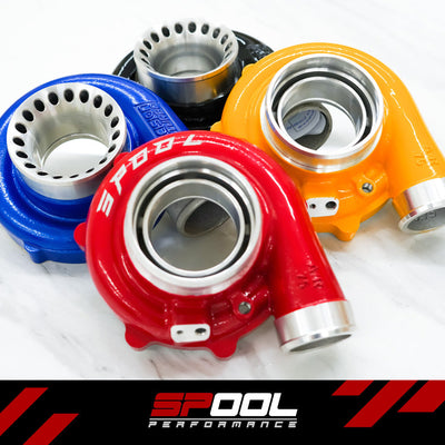 Spool Performance Billet Manifold A91 Supra 6 Port Top Mount Turbocharger Kit