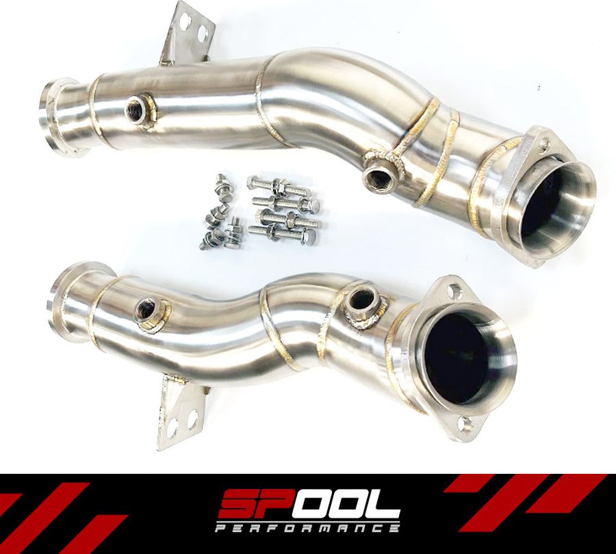 Spool Downpipe Upgrade [Race Downpipes] | AMG C43/E43/C400/C450 [M276]