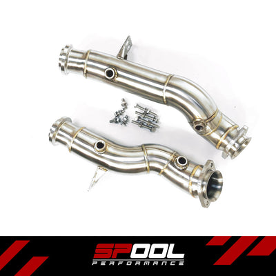 Spool Downpipe Upgrade [Race Downpipes] | AMG C43/E43/C400/C450 [M276]