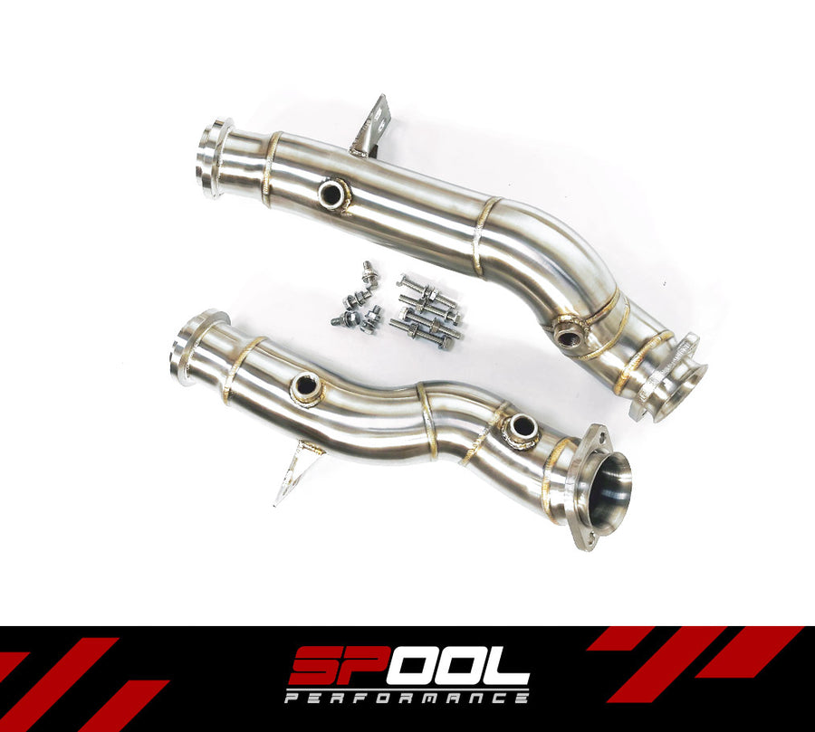 Spool Downpipe Upgrade [Race Downpipes] | AMG C43/E43/C400/C450 [M276]