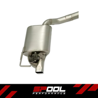 SPOOL Mercedes-AMG C43 cat-back exhaust system - full 304 stainless system with twin valved rear mufflers and slash-cut tips