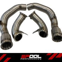 F91/F92/F93 M8 Stainless Steel Downpipe Upgrade [Race Downpipes]