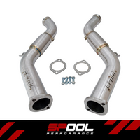 Spool VR30DTT Full Resonated Downpipes Upgrade [Race Downpipes] | Infiniti Q50 Q60 RZ34 [VR30]