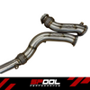 S55 Stainless Steel Race Downpipe | Fits BMW M3/M4/M2 Competition