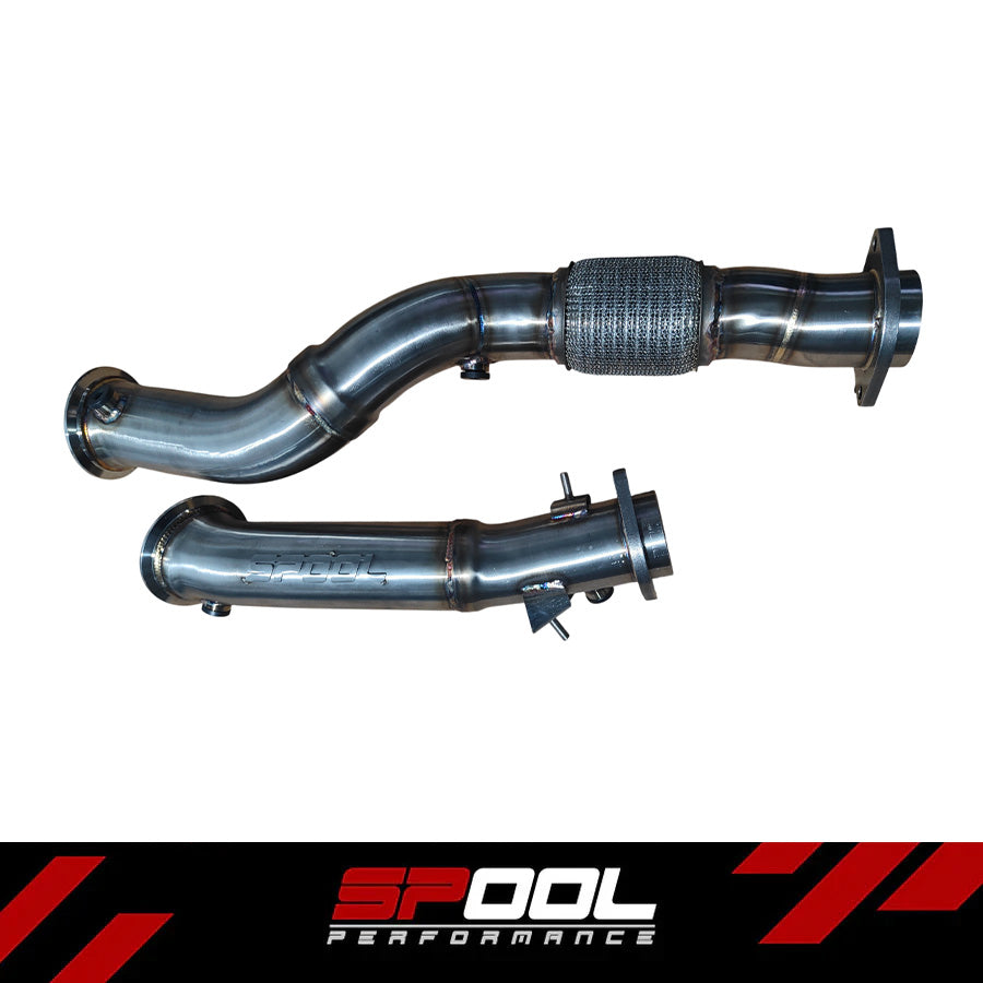 S58 Stainless Steel Race Downpipe | Fits G80/G82/G83 BMW M3 & M4, G87 M2