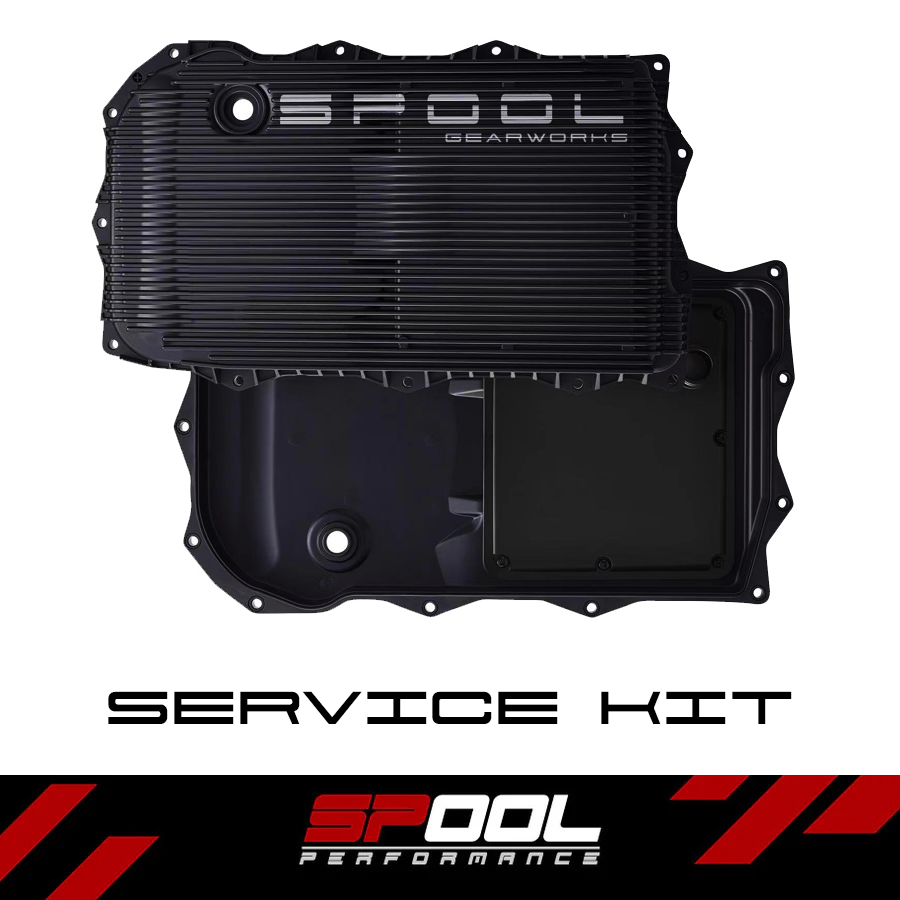 Spool Performance 8HP45, 8HP50, 8HP51 Billet Aluminum High Capacity Transmission Oil Pan Service Kit