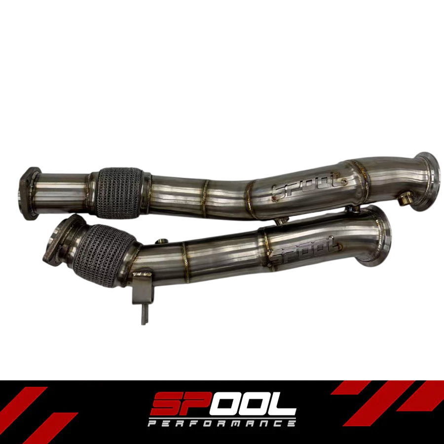 Spool BMW X3M & X4M S58 F97 F98 Race Downpipes
